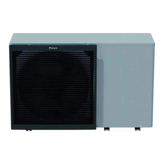 Daikin altherma 3 M EBLA09DA3V3 Betriebsanleitung