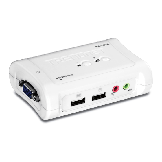 TRENDnet TK-209K Bedienungsanleitung