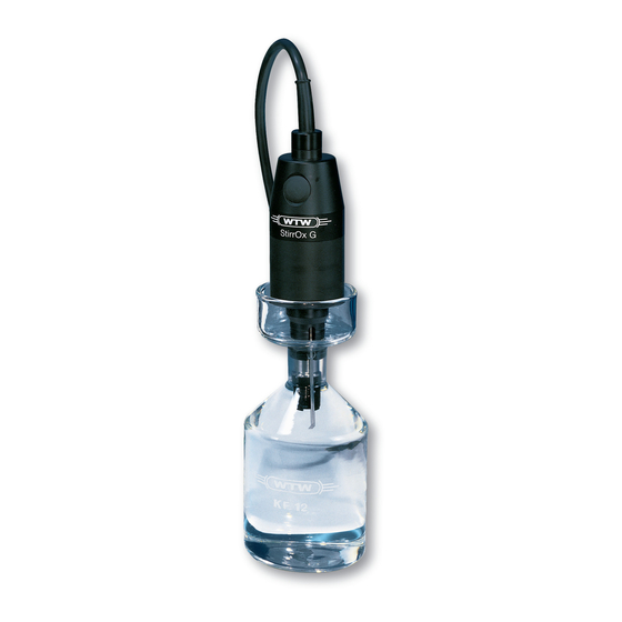 wtw StirrOx G Bedienungsanleitung