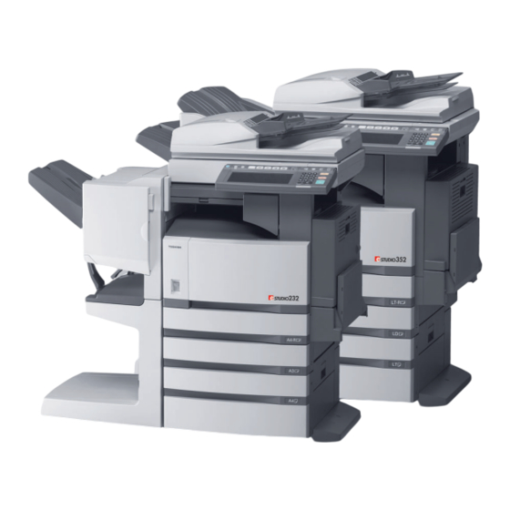 Toshiba E-STUDIO452 Serie Anleitung