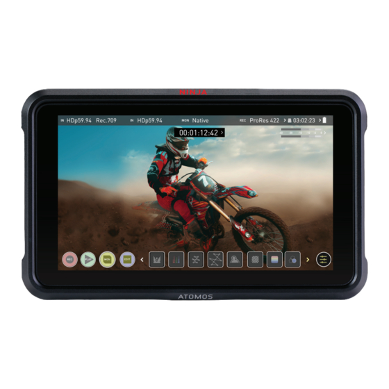 Atomos Ninja V Handbücher