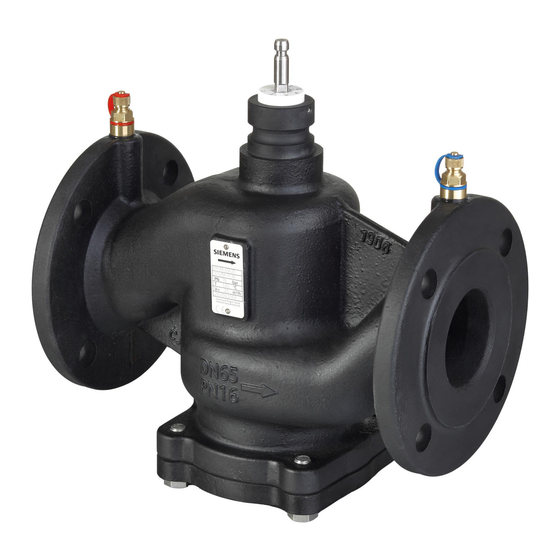Siemens PICV PN16 Montageanleitung