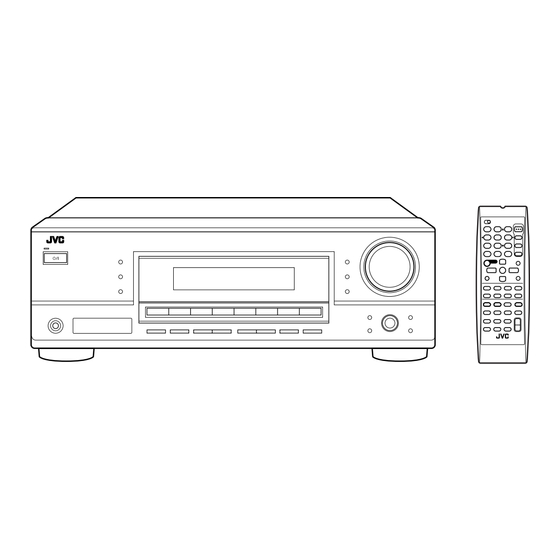 JVC RX-6042SE Bedienungsanleitung
