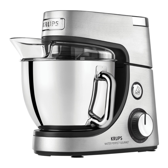 Krups Master Perfect Gourmet Bedienungsanleitung