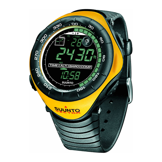 Suunto Altimax Bedienungsanleitung