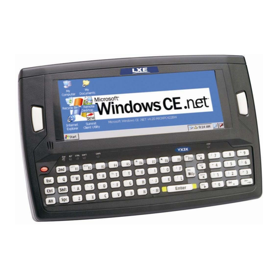 LXE VX3X Benutzerhandbuch