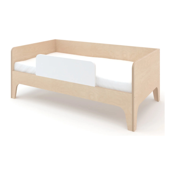 Oeuf PERCH TODDLER BED Handbücher