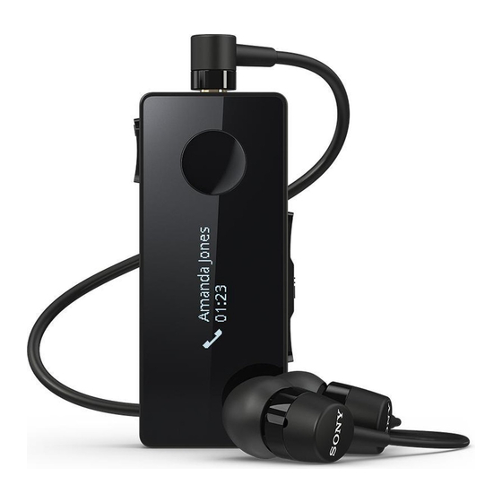 Sony SBH50 Bedienungsanleitung