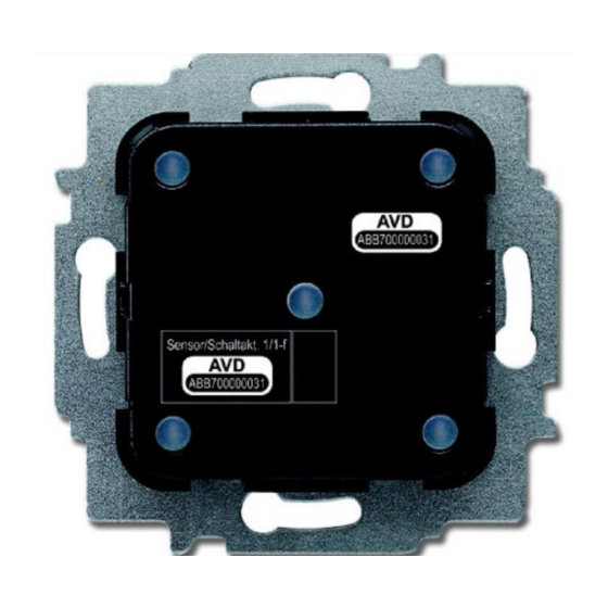 Busch-Jaeger Busch-free@home 6211/1.1-WL Produkthandbuch