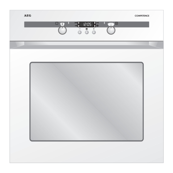 AEG COMPETENCE B4100-1 Gebrauchsanweisung