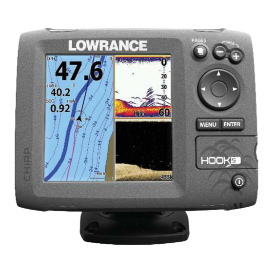 Lowrance HOOK-5 Serie Installationsanleitung