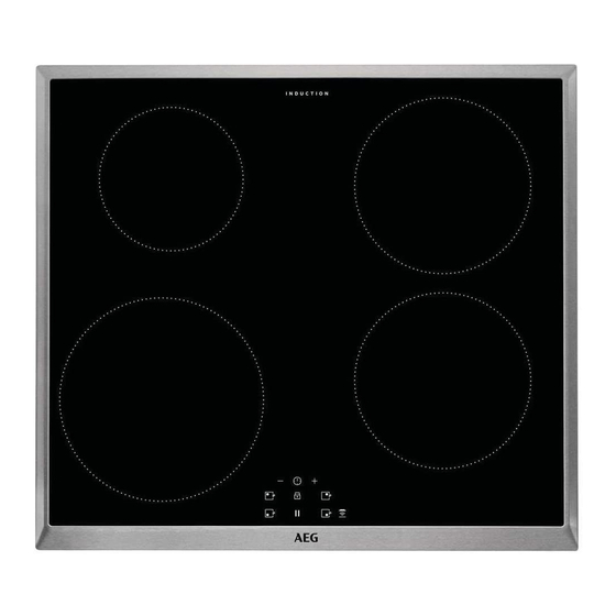 AEG IEB64000XB Benutzerinformation