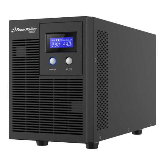 PowerWalker Basic VI 3000 STL Benutzerhandbuch