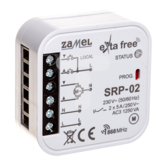 ZAMEL extra free RZB-03 Bedienungsanleitung