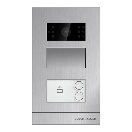 Busch-Jaeger Busch-Welcome IP H8131 P-03 Serie Produkthandbuch