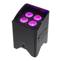 thomann stairville BEL4 Battery Event Light 4x15W Bedienungsanleitung