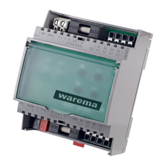 WAREMA KNX SA 4MDC REG Installationsanleitung