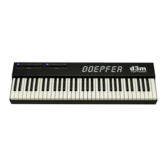 DOEPFER d3m Bedienungsanleitung