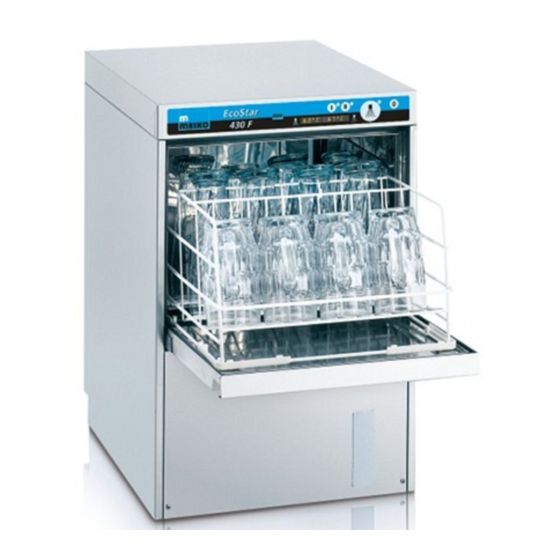 Meiko EcoStar 430 F Betriebsanleitung