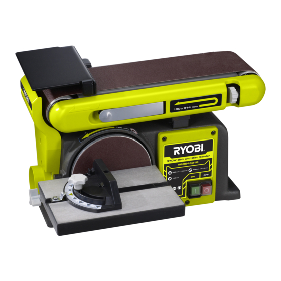 Ryobi RBDS4601G Übersetzung Der Original-Anleitung