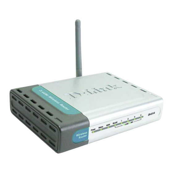 D-Link DI-514 Schnellinstallationsanleitung