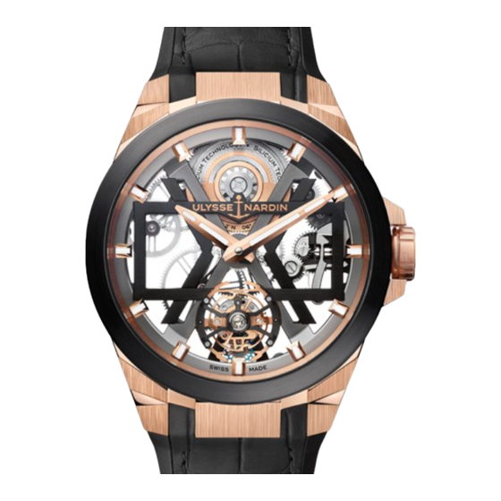 Ulysse Nardin Blast Bedienungsanleitung