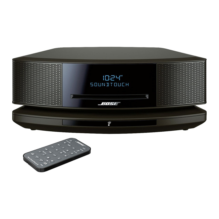 Bose WAVE SOUNDTOUCH PEDESTAL Schnellstartanleitung