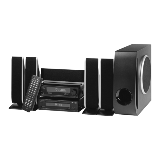 AEG DVD 4615 HC Bedienungsanleitung