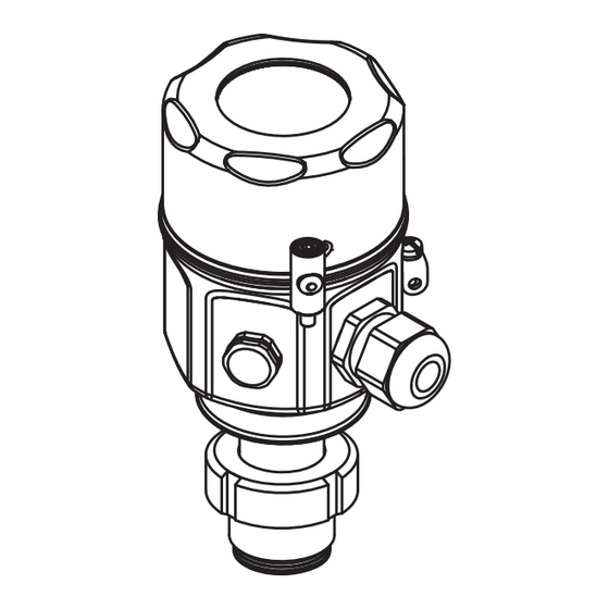 Endress+Hauser Deltapilot M FMB50 Kurzanleitung