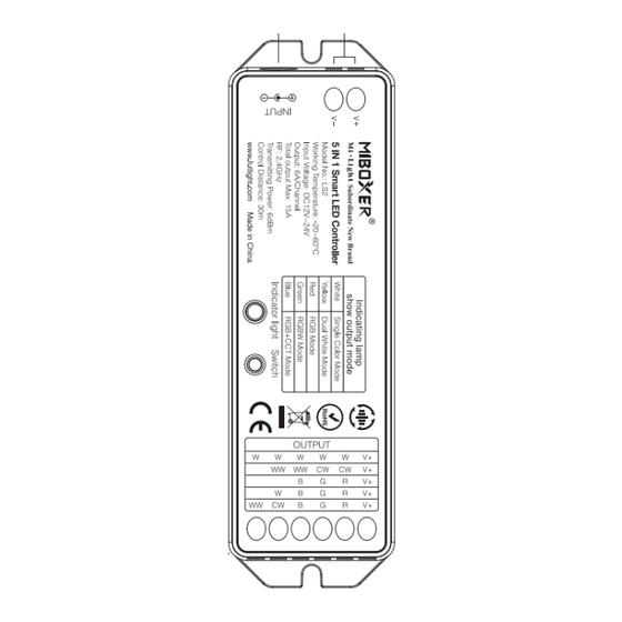 MiBoxer Mi-Light LS2 Bedienungsanleitung
