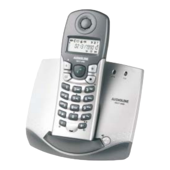 AUDIOLINE DECT 4200 Bedienungsanleitungen