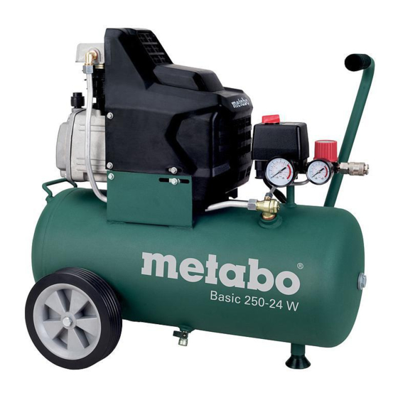 Metabo Basic 250-24 W Originalbetriebsanleitung