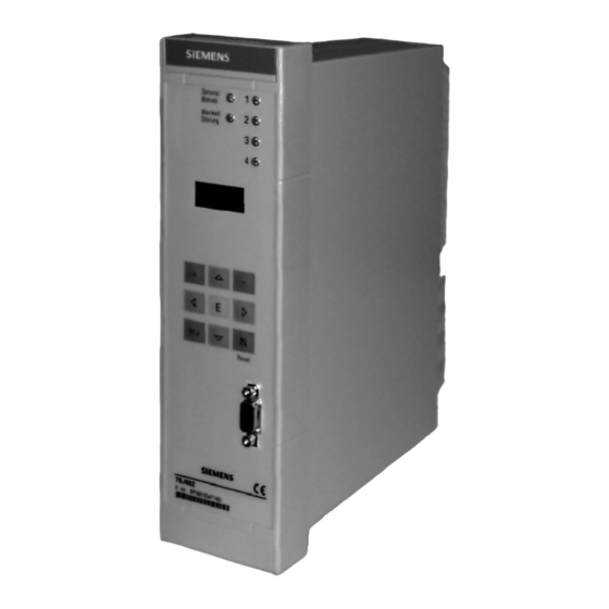 Siemens SIPROTEC 7SJ602 Handbuch
