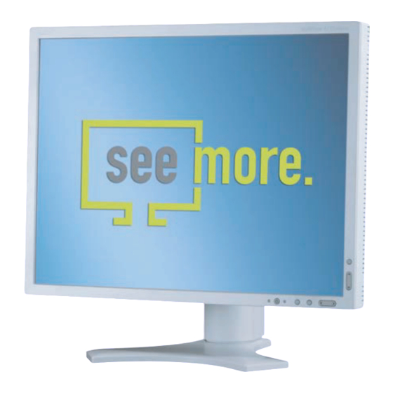 NEC MultiSync LCD1990SXi Bedienerhandbuch