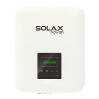 SolaX Power X3-MIC G2 4 kW Benutzerhandbuch
