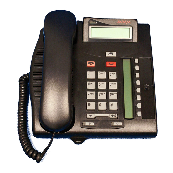 Avaya T7208 Telefonbenutzerhandbuch