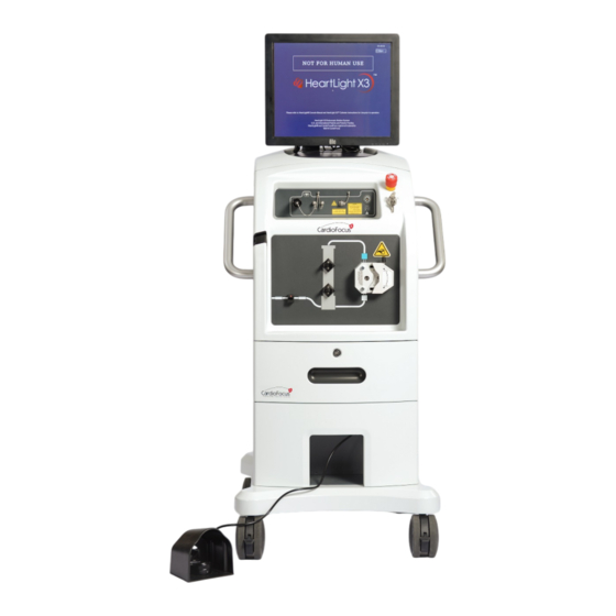 CardioFocus HeartLight X3 Betriebs- Und Wartungsanleitung