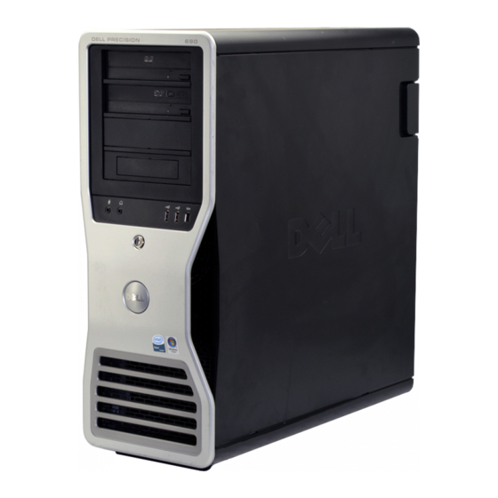 Dell Precision Workstation 690 Schnellreferenzhandbuch