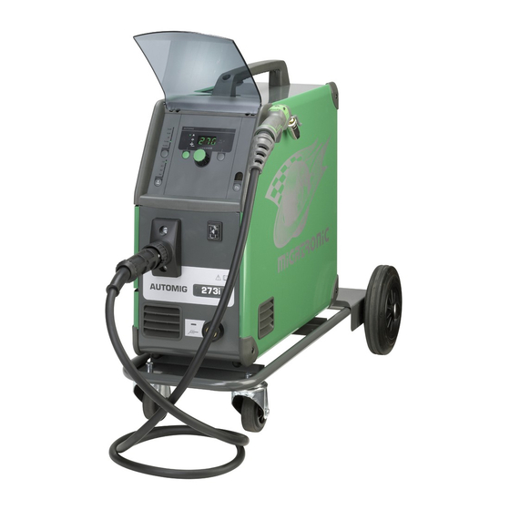 Migatronic AUTOMIG 273i Betriebsanleitung