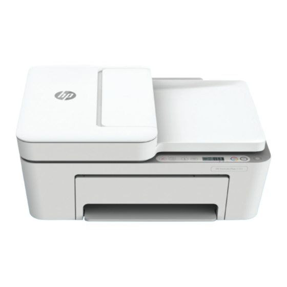 HP DESKJET PLUS 4100 SERIE ERSTE SCHRITTE Pdf Herunterladen ManualsLib