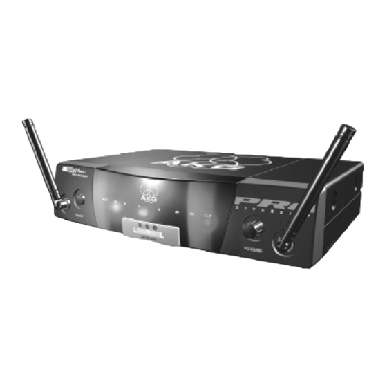 AKG WMS 40 FLEXX Bedienungsanleitung