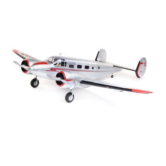 Horizon Hobby E-flite Beechcraft D18 1.5m Bedienungsanleitung