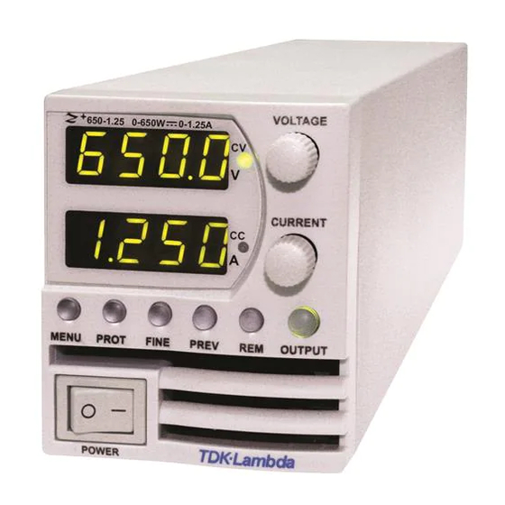 TDK-Lambda IA710-04-02F Handbuch