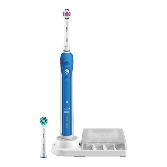 Braun Oral-B Smart 4000 Serie Bedienungsanleitung