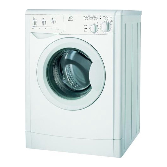 Indesit WIA 101 Bedienungsanleitung