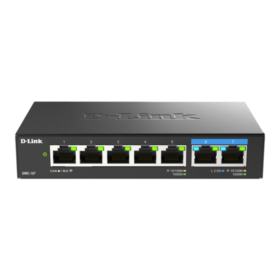 D-Link DMS-107 Installationsanleitung