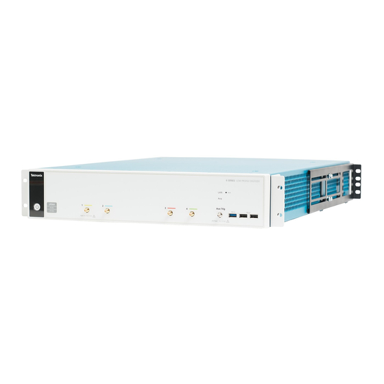 Tektronix 6 Serie Installations- Und Sicherheitshandbuch