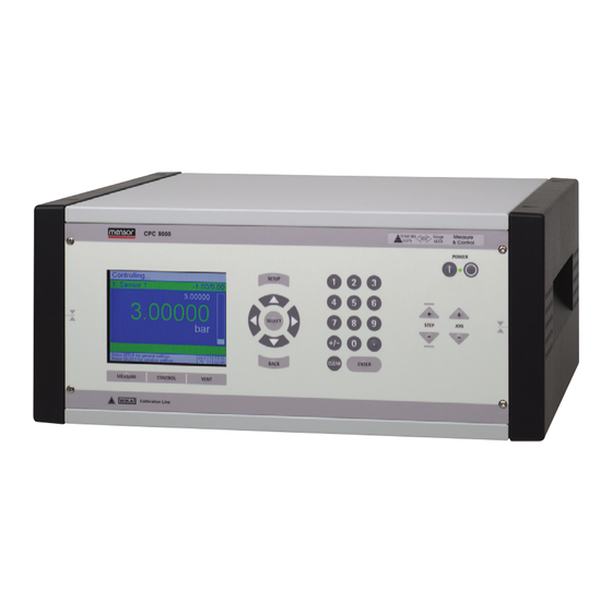 WIKA CPC8000 Betriebsanleitung