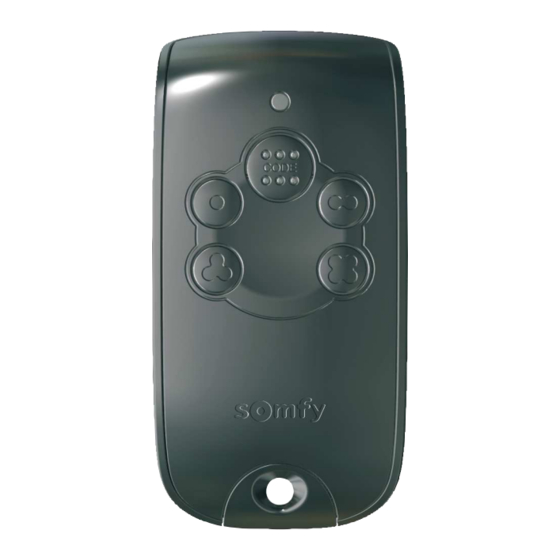 SOMFY Keytis 4 RTS Gebrauchsanweisung