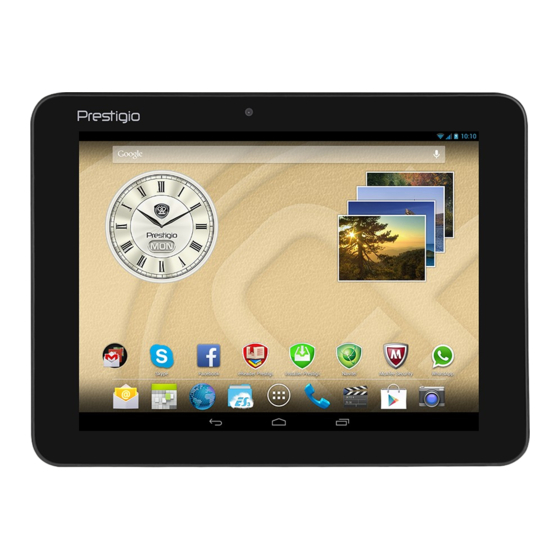 Prestigio MULTIPAD RANGER 8.0 Schnellstartanleitung